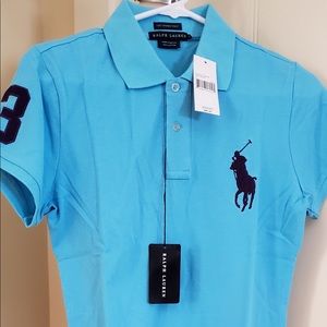 RL “ Skinny Fit” woman’s Mesh polo shirt